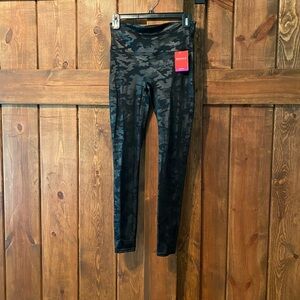 Spanx Black Camo Leggings